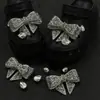 Estampado de leopardo retro ins Crocs accesorios DIY estilo desierto flores para zapatos hebilla de zapato de mujer decoración flor de rosa linda desmontable