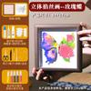 Esmalte Cloisonné Artesanal DIY Pintura Tridimensional Artesanato Suporte de Exibição de Pintura Kit de Material de Pintura Decorativa Borboleta Cloisonné