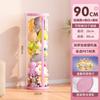 Tubo de Armazenamento de Boneca de Pelúcia Espessa Transparente Grande Capacidade Boneca Boneca Artefato Balde de Armazenamento de Brinquedo Infantil