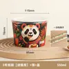 Tazones de Papel Desechables con Tapas Engrosadas para Llevar, Aptos para Arroz, Fideos, Snacks, de Grado Alimenticio, Personalizables, para Uso de Vendedores Ambulantes