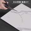 Adhesivo Imitación Azulejo Mármol para Cubrir Fealdad Cocina a Prueba de Aceite Panel de Aluminio-plástico Papel Tapiz Panel de Pared Impermeable Baño Autoadhesivo Adhesivo de Pared