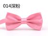 Vestido Estilo Coreano Corbata de Moño para Hombre de Negocios Color Sólido Rojo Vino Negro Actividad de Boda Show Comercial Doble Moño 33 Colores