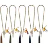 Cadena Larga Original para Teléfono Móvil Cuentas de Sándalo Natural Calabaza Estilo Nacional de Gama Alta Nuevo Chinoiserie Cordón para Teléfono Móvil Cruzado Estilo Largo para Mujeres