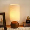 Luminária de mesa antiga estilo chinês, luminária de cabeceira inspirada em Zen para o quarto, um presente de aniversário, decoração de caligrafia, ornamento para sala de chá, luz noturna ambiente