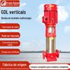Conjunto completo de bomba de incêndio vertical de vários estágios de spray de hidrante interno conjunto completo de fabricante de equipamentos de pressurização e estabilização de pressão XBD