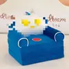 Sofá infantil con bonitos dibujos animados, tatami, sofá cama plegable, pequeño y perezoso, asiento para la siesta del jardín de infantes y el almuerzo.