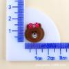 Accesorios de lámina acrílica al por mayor material DIY cuerda para el pelo de niños pasador parche zapato con agujero DIY parche de grafiti