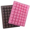 Ponto transfronteiriço Inglês alfanumérico molde de gelo de silicone 2cm quadrado pequeno com fabricação de gelo de silicone alfanumérico