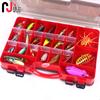 Nueva caja Luya multifuncional de doble cara 29*19*6CM, caja para equipo de pesca, caja para herramientas, caja de accesorios, deflector extraíble