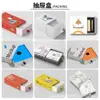 Caixas de Embalagem Personalizadas, Caixas de Papelão Branco, Personalização em Pequenas Quantidades, Caixas Surpresa, Caixas com Duplo Inseridor, Caixas Onduladas Coloridas para Cosméticos Feitas em Casa, Impressão