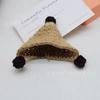 Mini Acessórios de Chapéu Tricotado à Mão, Acessórios de Chapéu de Desenho Animado, Acessórios de Lã, Estilo Fofo