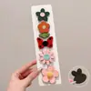 Pinzas para el cabello de velcro para bebé que no dañan el cabello, Accesorios para la cabeza de niñas, Pinzas para el cabello fetales lindas de bebé, Pinzas para el cabello para niños