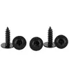 Tornillos Autorroscantes de Acero Inoxidable 304 con Recubrimiento de Zinc Negro, Cabeza Redonda, con Arandela y Impulsor Phillips, Tornillos Autorroscantes de Rosca Gruesa M1.4~M8, Estándar Pwa Guangdong