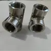 Conexões de Aço Inoxidável com Rosca Interna, Acoplamentos Diretos com Rosca Interna/Externa, Conectores T de Aço Inoxidável com Rosca Interna R 1 polegada