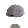 Sombrero de Paja Fina Estilo Japonés para Mujer, Sombrero de Paja para Protección Solar de Verano, Gorra de Newsboy para Viaje al Aire Libre, Gorra para Vacaciones en la Playa