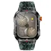 Smartwatch Impermeável para Exterior com Bateria Grande de 1100mA, Rastreador Esportivo Multifuncional, Pedômetro, Monitor de Frequência Cardíaca, Smartwatch com Chamada Bluetooth