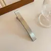 Presilha de Metal Minimalista Estilo Coreano para Mulheres, Novo Modelo 2026, Piranha de Cabelo de Alta Qualidade para Penteados Updo na Parte de Trás da Cabeça, Acessório de Cabelo