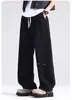 Pantalones casuales retro americanos para hombre, nueva marca de moda otoño e invierno 2026, holgados, de pierna ancha, rectos, deportivos para hombre
