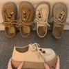 Mocassins com Solado Grosso para Aumentar a Altura, Sapatos Casuais, Sapatos Birkenstock com Cadarço Estilo Retrô para Mulheres, Novo Estilo Outono e Inverno 2025, Versátil para Pessoas Baixas