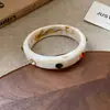 Pulseira Retrô de Diamante Acrílico Nova Pulseira Antiga Chinoiserie Acessórios de Pulseira Elegantes de Alta Qualidade para Mulheres