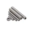 Tornillo prisionero de acero inoxidable 201 con cabeza hexagonal, extremo plano, para apretar, juego de tornillos de máquina, extremo plano, cabeza hexagonal, sin cabeza, tope superior, rosca