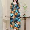 Novo Vestido de Verão Elegante de Algodão e Seda para Jovens Tamanho Plus Alta Qualidade Estilo Chinês Novo para Usar por Cima