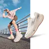 Tênis de Corrida Hongxing Erke Lanyue Tênis Esportivo Verão Novo Malha Amortecimento Estável Tênis de Corrida Sola Macia Aumentador de Altura Sapatos Femininos