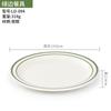 Plato Estilo Ins Avanzado Melamina Vajilla Disco Plato Plano Hogar Plato Hondo Plato para Comida Occidental Plato de Plástico