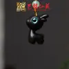 Pingente de Corrente para Celular Sapo de Madeira Arco-Íris Yiming Xianyuan Sandália Criativa de Sândalo Animal Desenho Animado Sapo Ornamento