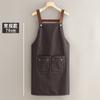 Delantal Nuevo Estilo 2025 para Cocina Casera Delantal Estilo Japonés Compuesto Anti-Manchas Ropa de Trabajo Especial para Catering Transpirable Estampado para Mujer