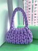 Hilo de Lana Islandesa Súper Grueso de Exportación Japonesa y Coreana Bolso de Tejido DIY Hecho a Mano Bolso Auto-Hecho Regalo para Novia Bolso Cruzado Venta al por Mayor
