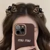 Pinza para el Cabello Pequeña con Lazo Estampado de Leopardo para Mujer 2025 Nuevo Estilo Princesa Pinza de Pelo de Gama Alta Pinza Lateral Pinza para el Flequillo Accesorio para el Cabello