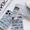Funda vaquera con diseño de copos de nieve coreanos para Apple Pro Max de 16 pulgadas, iPhone 15, fragancia 14, avanzada, 13 piezas