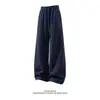 Pantalones de Chándal con Cordón Estructurados para Hombre y Mujer Otoño Tendencia Retro Americano Pantalones Deportivos High Street Pantalones Casuales Talla Extra Marca de Tendencia Pantalones Largos