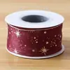Nuevo Listón de Gasa de Nieve Polaris Material de Embalaje para Flores Ramo de Flores Embalaje para Hornear Pasteles Cinta de Regalo
