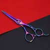 Set de Tijeras de Peluquería Profesionales de Gama Alta, Colorido y Elegante, Incluye Tijeras Rectas, Tijeras Entresacadoras y Tijeras de Corte