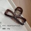 Corbata de Lazo Transfronteriza de Amazon Clip Grande Tipo Tiburón Adorno para la Cabeza Pinza para el Cabello Lazo de Mujer Nuevo Otoño e Invierno Pinza para el Cabello Venta al por Mayor