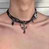 Collar de Doble Capa de Estrella Cadena de Suéter de Moda para Hombre Diseño Nicho de Lujo Accesible Estilo Hip-Hop Cadena para Clavícula para Pareja Niños y Niñas