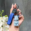 Colección de colgantes promocionales de vendedores ambulantes: llaveros de oso violentos de moda, colgantes para bolsos, colgantes de dibujos animados lindos para llaves