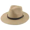 Chapéu de palha Panama com criptografia dupla chapéu de Jazz masculino de verão proteção solar respirável chapéu pequeno atacado à vista