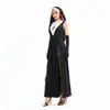 Fantasias Europeias e Americanas de Halloween para Adultos Role-Playing Páscoa Freira Cruz Virgem Vestido Fantasias de Performance