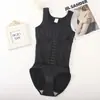 Versión Mejorada Transfronteriza de Prenda Moldeadora de Cuerpo Entero para Mujer, Transpirable y Delgada, Prenda Moldeadora de Botones para Dar Forma al Vientre, Prenda para Moldear la Cintura y Reducir el Abdomen