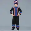 Región Autónoma Zhuang de Guangxi 3 de Marzo Ropa Étnica de Minorías Miao Étnicos Niños Niñas Hani Étnicos Dong Étnicos Performance Ropa de Niños