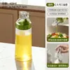 Botella dispensadora de aceite exprimible de grado alimenticio para cocina, a prueba de fugas, para uso doméstico, sin goteo, botella para salsa de soja, vinagre, condimento de cocina, botella de aceite de sésamo
