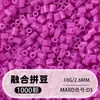 Pindoboo 2.6mm Perlas de Fusión 10g Perlas 1000 Piezas Paquete de Recarga Rompecabezas Plano DIY Juguete Educativo de Manualidades