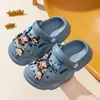 Zuecos infantiles de EVA para verano, zapatos cerrados de dibujos animados para padres e hijos, para niños y niñas, aptos para bebés de todas las edades, antideslizantes, sin olor, suela suave