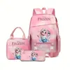 Nueva Mochila Estudiante Stitch para la Temporada de Regreso a Clases Ligera y que Reduce la Carga Gran Capacidad para Grados 1-6 Niños y Niñas Bolso de Hombro