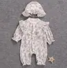Mameluco para Bebé Niña Ropa para Recién Nacidos Traje de Una Pieza Primavera y Otoño Bebé Pequeño de 100 Días Traje para Gatear al Aire Libre Estilo Delgado de Verano