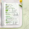 Cuaderno de Hojas Sueltas B5 Cubierta con Anillas Desmontables PVC Transparente de Alta Calidad para Estudiantes de Secundaria