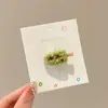 Pinza para el pelo de lunares de dopamina para mujer, Pinza lateral dulce y versátil, Pinza Bb linda, Pinzas de colores para flequillo y cabello, Pasador de moda